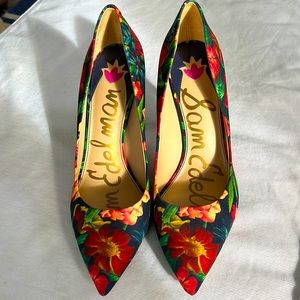 Floral Sam Edelman Heels